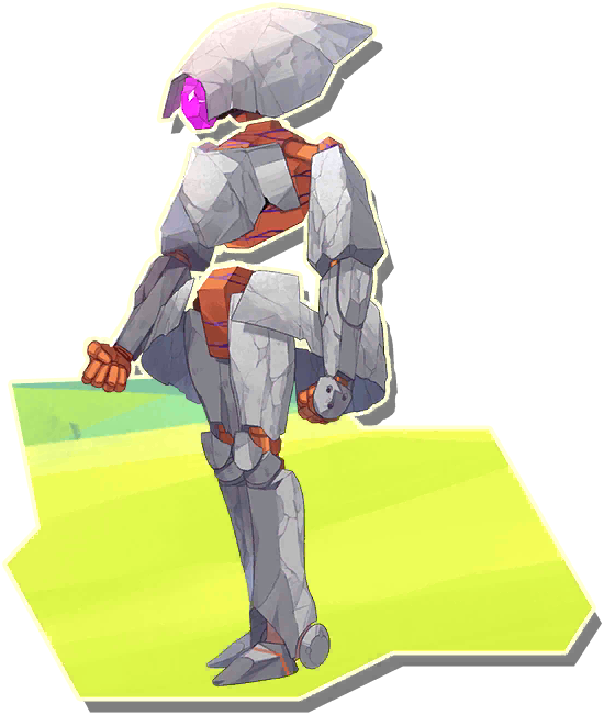 henger (monster farm), line: monster farm, monster farm, official art, gaia (monster farm), robot