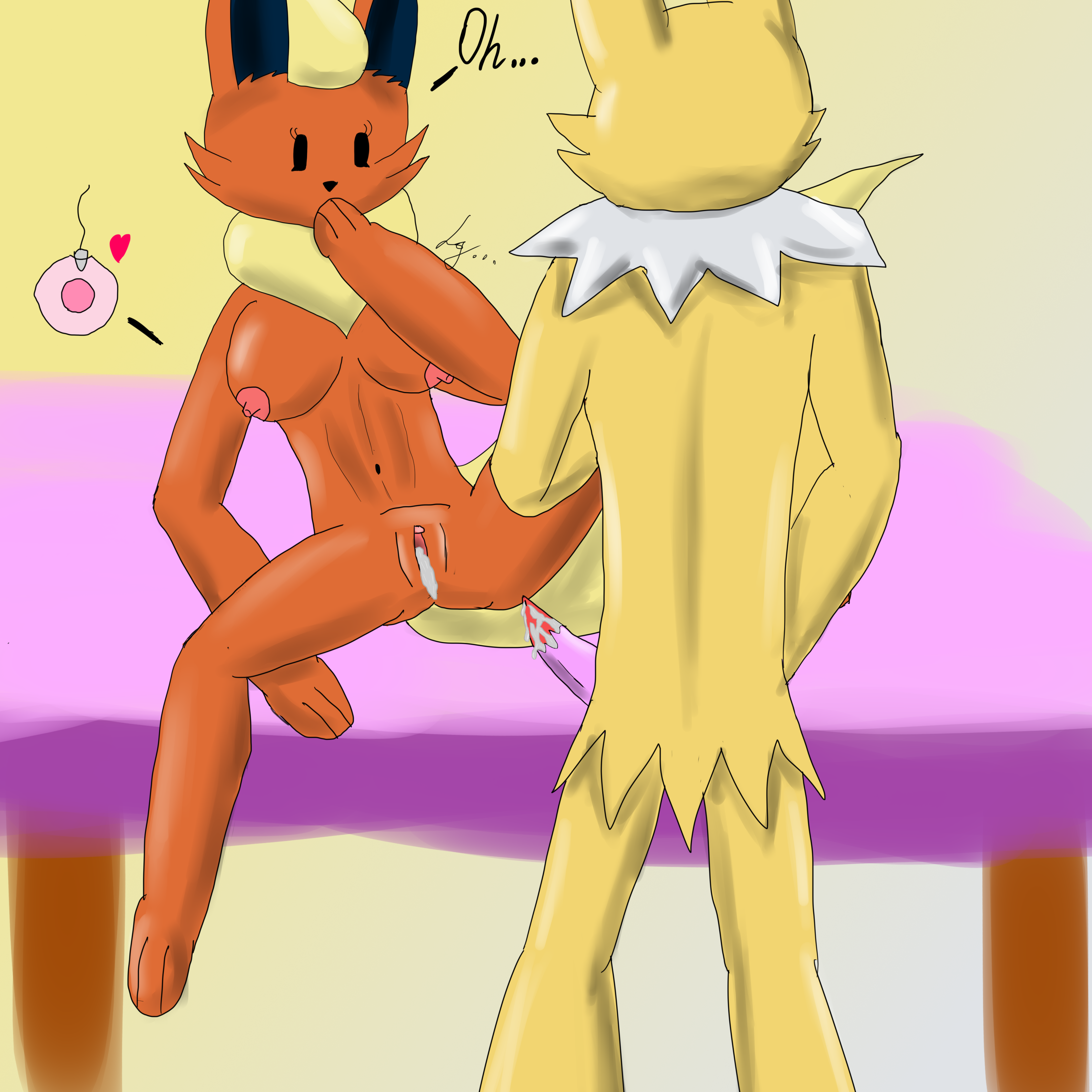Rule34 – If it exists, there is porn of it / eeveelution, flareon, jolteon, pokemon (species) / 8639724