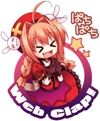 ikawa waki, vita (nanoha), lyrical nanoha, mahou shoujo lyrical nanoha, mahou shoujo lyrical nanoha a's, lowres, > <, 00s, closed eyes, fang, solo