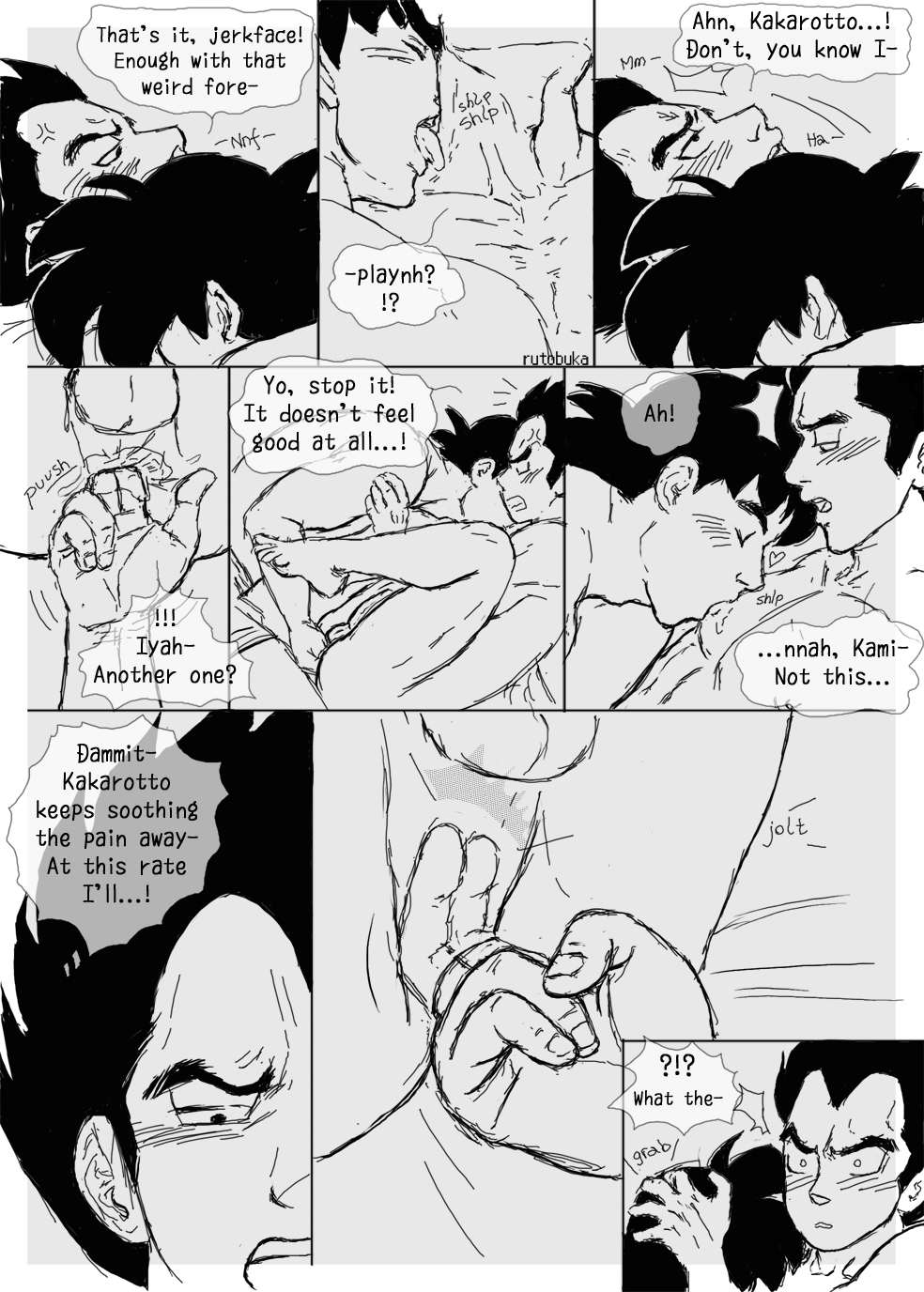 Rule34 – If it exists, there is porn of it / rutobuka, son goku, vegeta / 17988