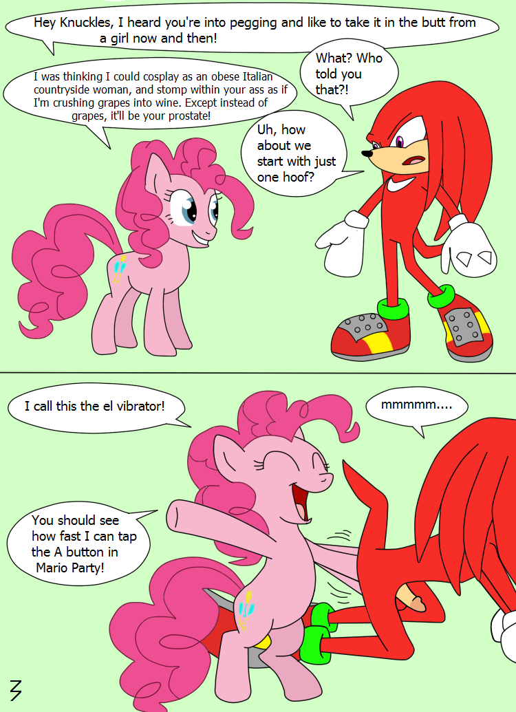 Rule34 – If it exists, there is porn of it / 3pac, knuckles the echidna, pinkie pie (mlp) / 18012