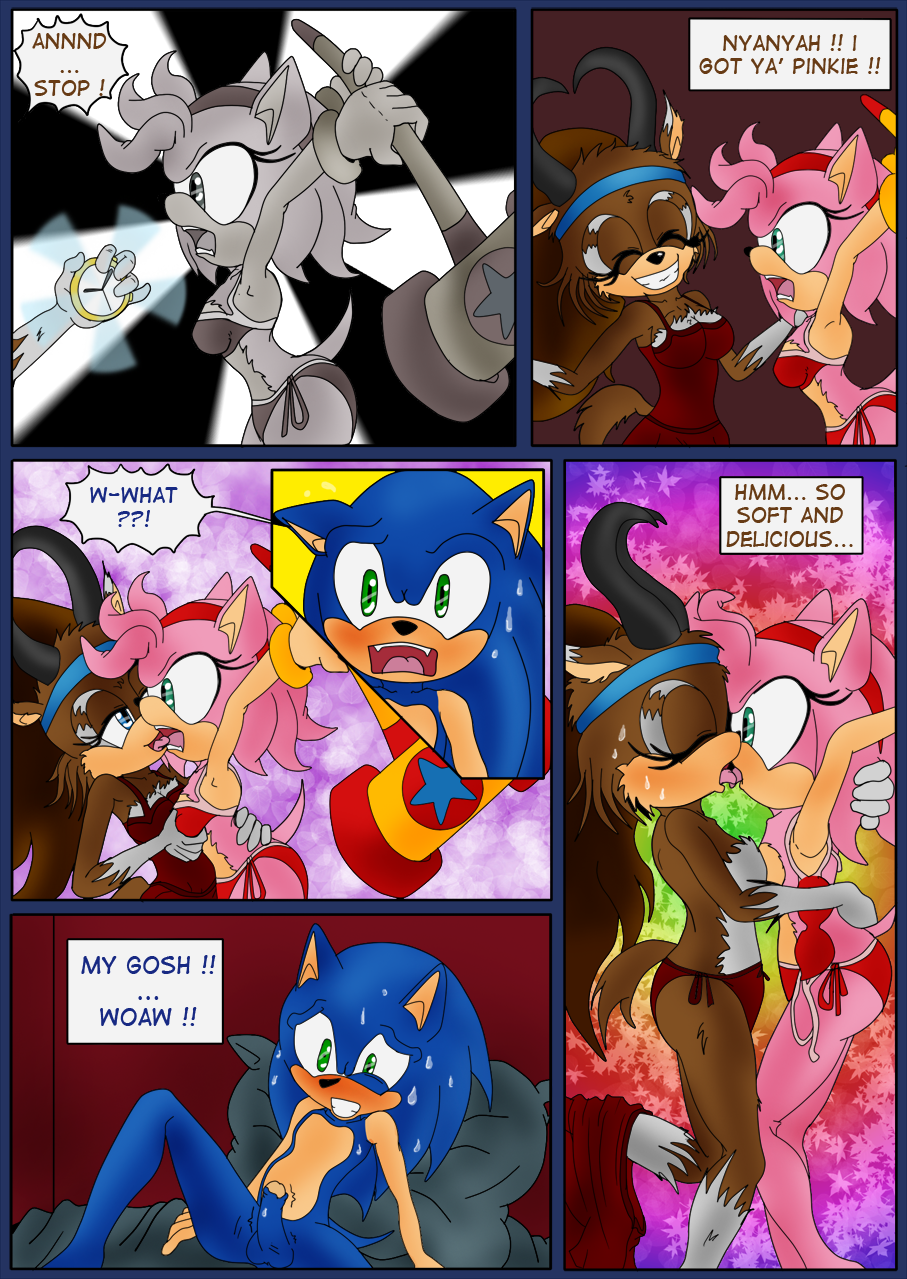 Rule34 – If it exists, there is porn of it / raianonzika, amy rose, cylia the antelope, sonic the hedgehog / 18013
