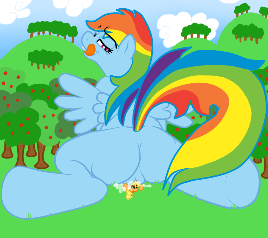 Rule34 – If it exists, there is porn of it / khorme, applejack (mlp), rainbow dash (mlp) / 18195