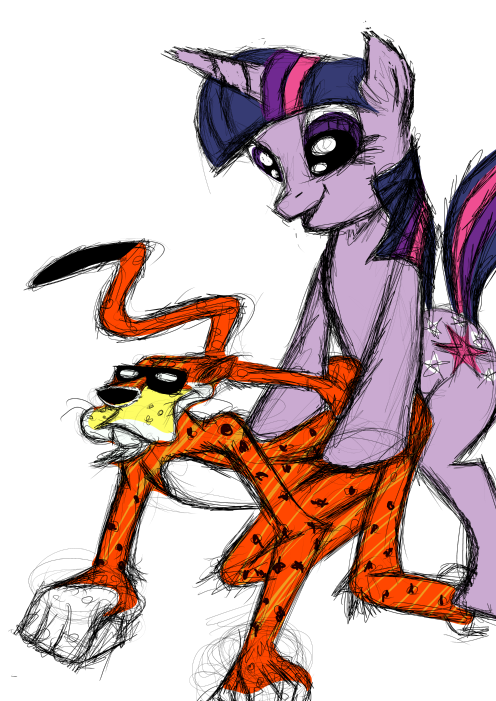 Rule34 – If it exists, there is porn of it / chester cheetah, twilight sparkle (mlp) / 18231