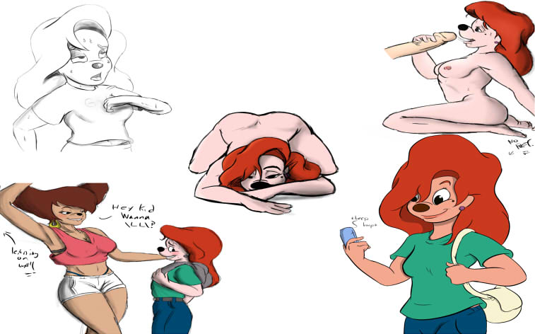Rule34 – If it exists, there is porn of it / peg pete, roxanne (goof troop) / 18307