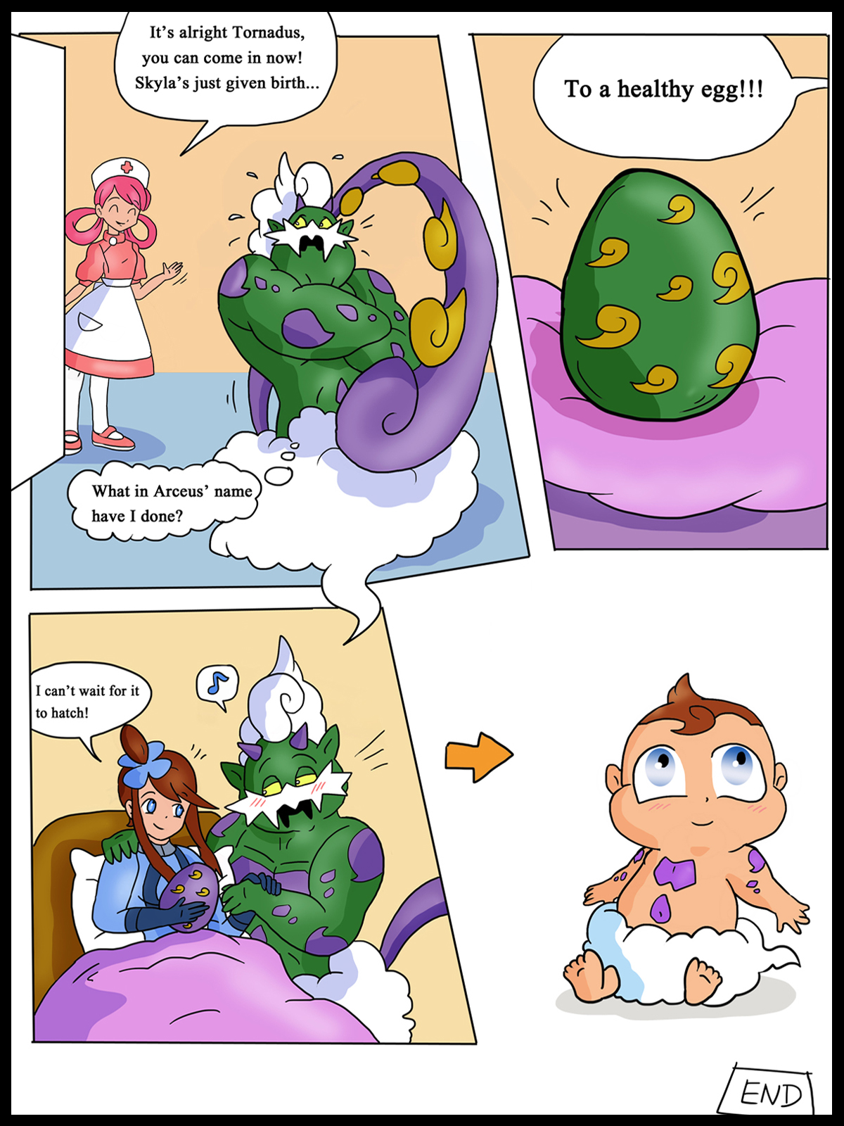 Rule34 – If it exists, there is porn of it / nurse joy, skyla (pokemon), tornadus / 18423