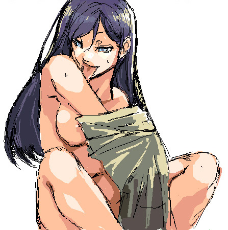 mizuryu kei, ogasawara sachiko, maria-sama ga miteru, lowres, 00s, licking, nude, solo, tongue, undressing
