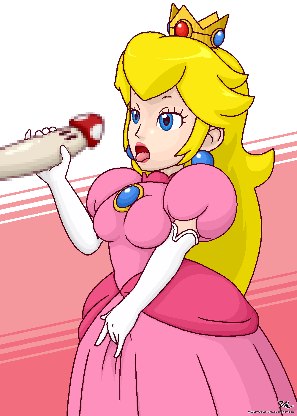 Rule34 – If it exists, there is porn of it / val (artist), princess peach / 18521