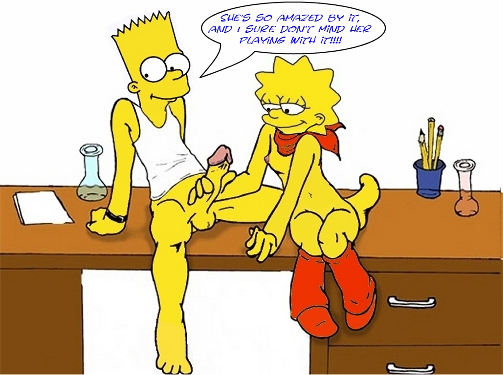 Rule34 – If it exists, there is porn of it / bart simpson, lisa simpson / 18543