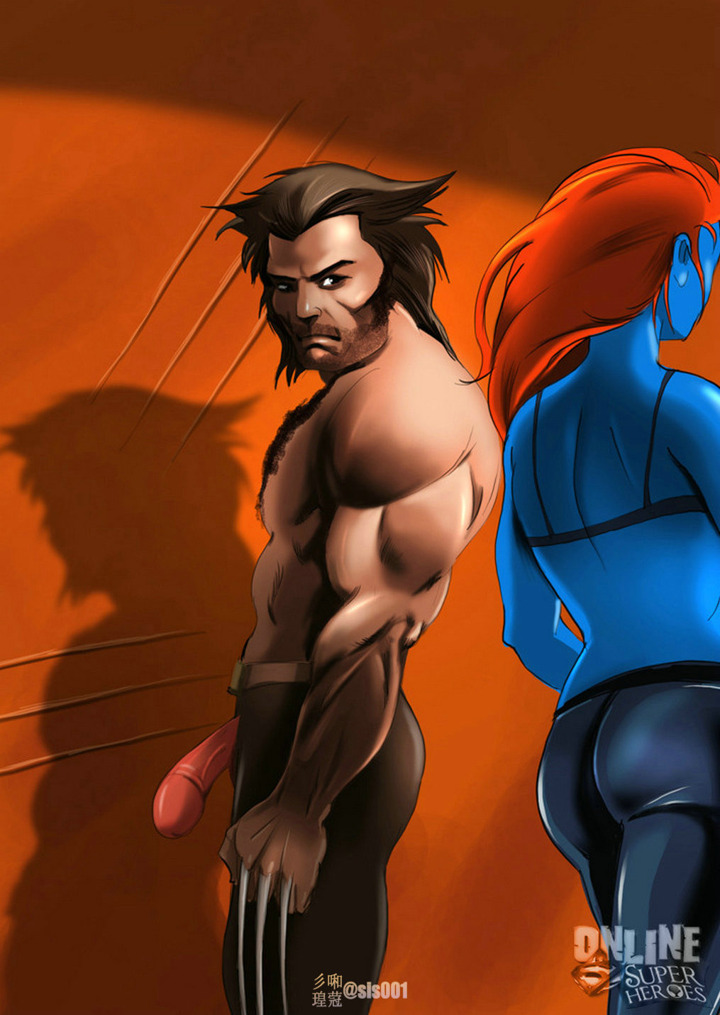 Rule34 – If it exists, there is porn of it / online superheroes, james howlett, mystique, wolverine (x-men) / 18711