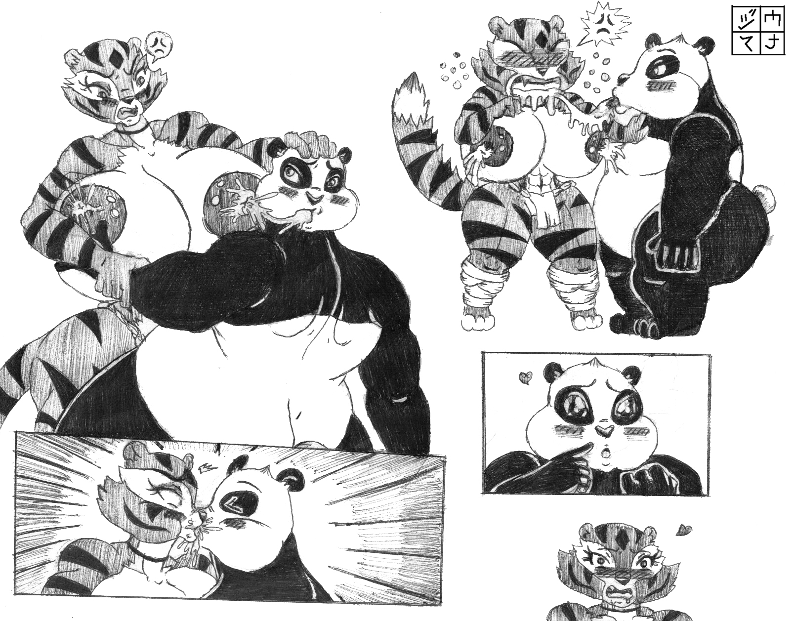 Rule34 – If it exists, there is porn of it / dxoz, master tigress, po / 18837