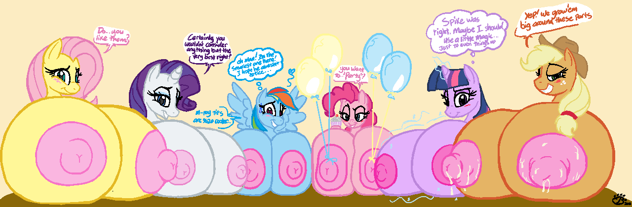 Rule34 – If it exists, there is porn of it / badgerben, applejack (mlp), fluttershy (mlp), mane six (mlp), pinkie pie (mlp), rainbow dash (mlp), rarity (mlp), twilight sparkle (mlp) / 18853