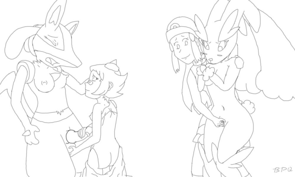 Rule34 – If it exists, there is porn of it / bpq00x, dawn (pokemon), lopunny, lucario, maylene (pokemon) / 18907