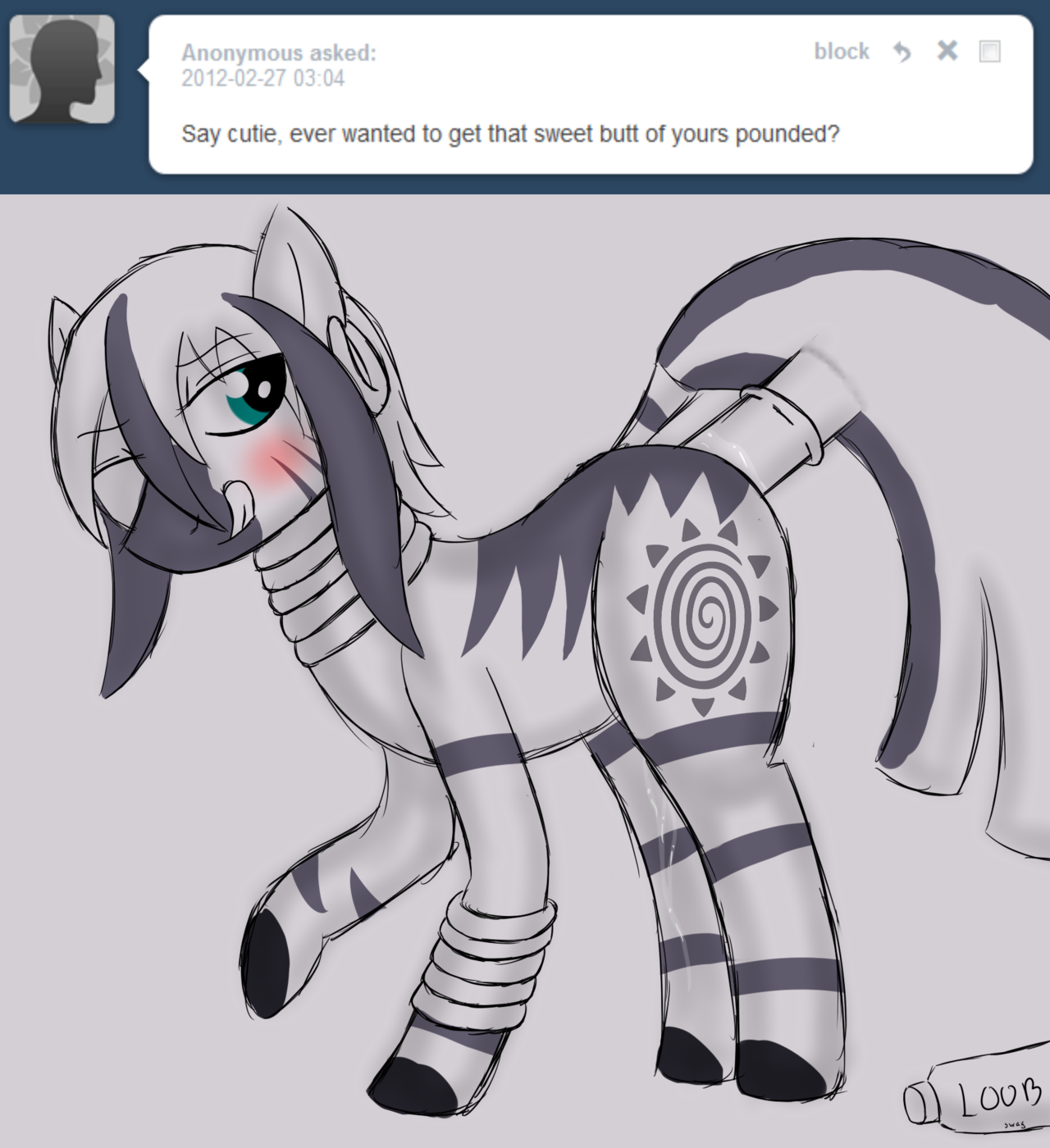 Rule34 – If it exists, there is porn of it / ensayne, zecora (mlp) / 18928