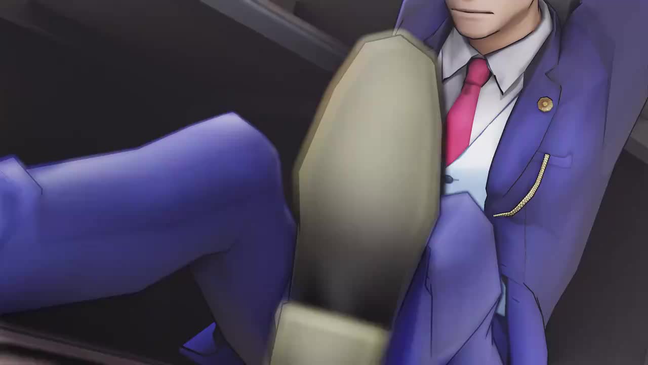 amateurthrowaway, ace attorney, animated, tagme, video, higher resolution available, netorare, prison, prison clothes, sex