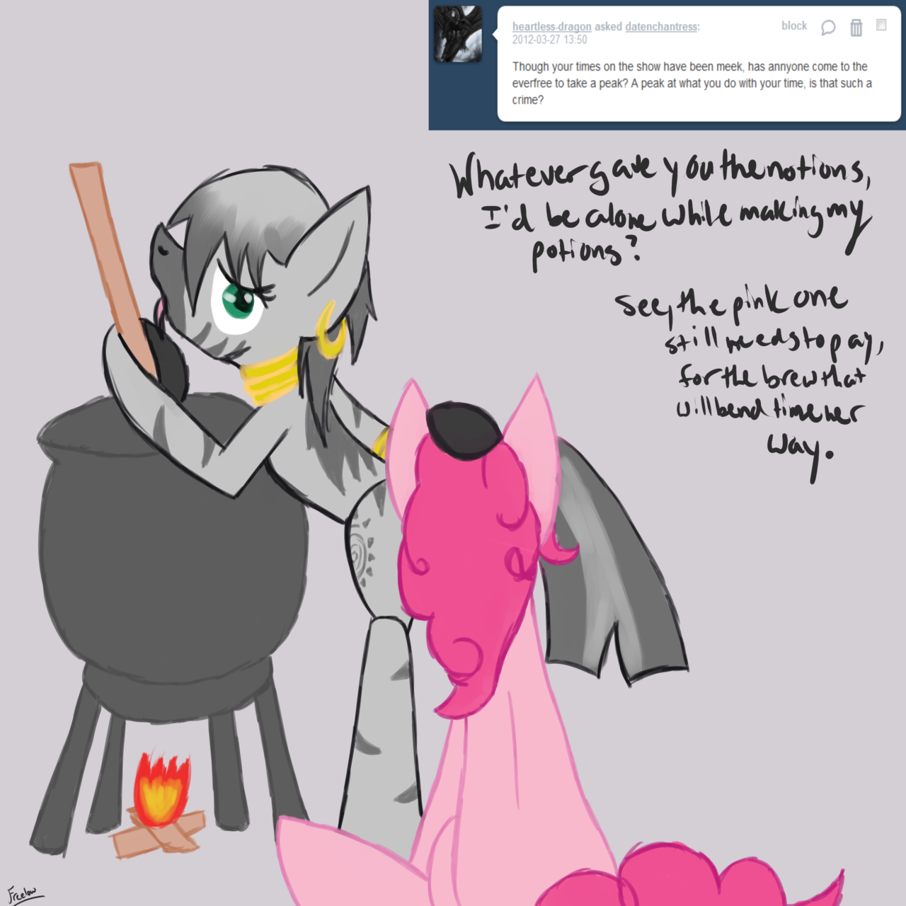 Rule34 – If it exists, there is porn of it / ensayne, zecora (mlp) / 19400