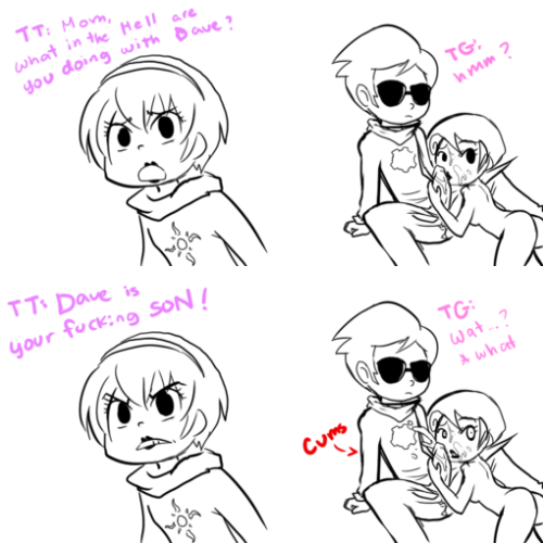 Rule34 – If it exists, there is porn of it / crablouse, dave strider, rose lalonde, roxy lalonde / 19498