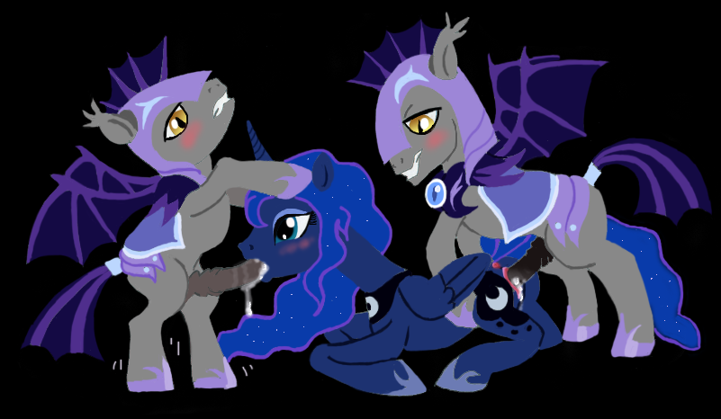 Rule34 – If it exists, there is porn of it / beutelwolf, princess luna (mlp), royal guard pony / 20066