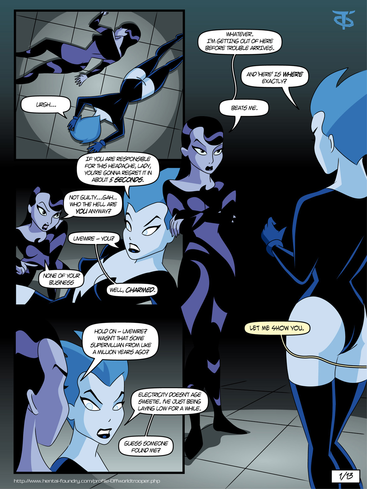 Rule34 – If it exists, there is porn of it / offworldtrooper, inque, livewire / 20205