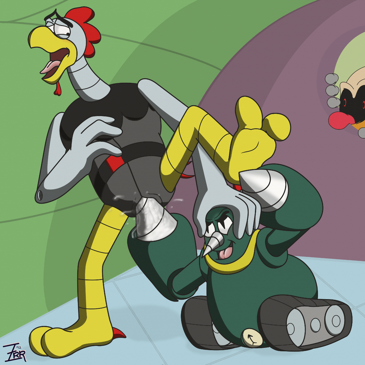 Rule34 – If it exists, there is porn of it / zerr, dr robotnik, grounder, scratch (sonic) / 20345