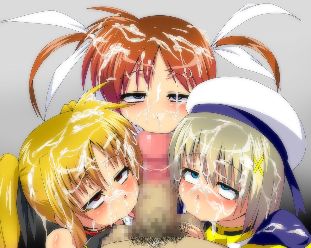 Rule34 – If it exists, there is porn of it / fate testarossa, hayate yagami, nanoha takamachi / 20566