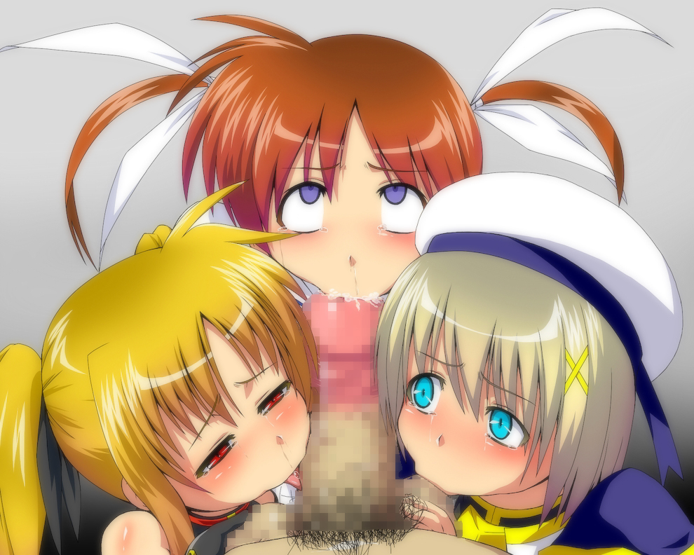 Rule34 – If it exists, there is porn of it / fate testarossa, hayate yagami, nanoha takamachi / 20567