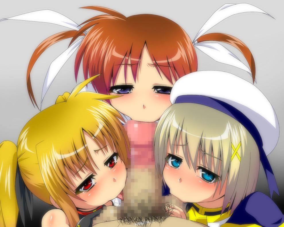 Rule34 – If it exists, there is porn of it / fate testarossa, hayate yagami, nanoha takamachi / 20569