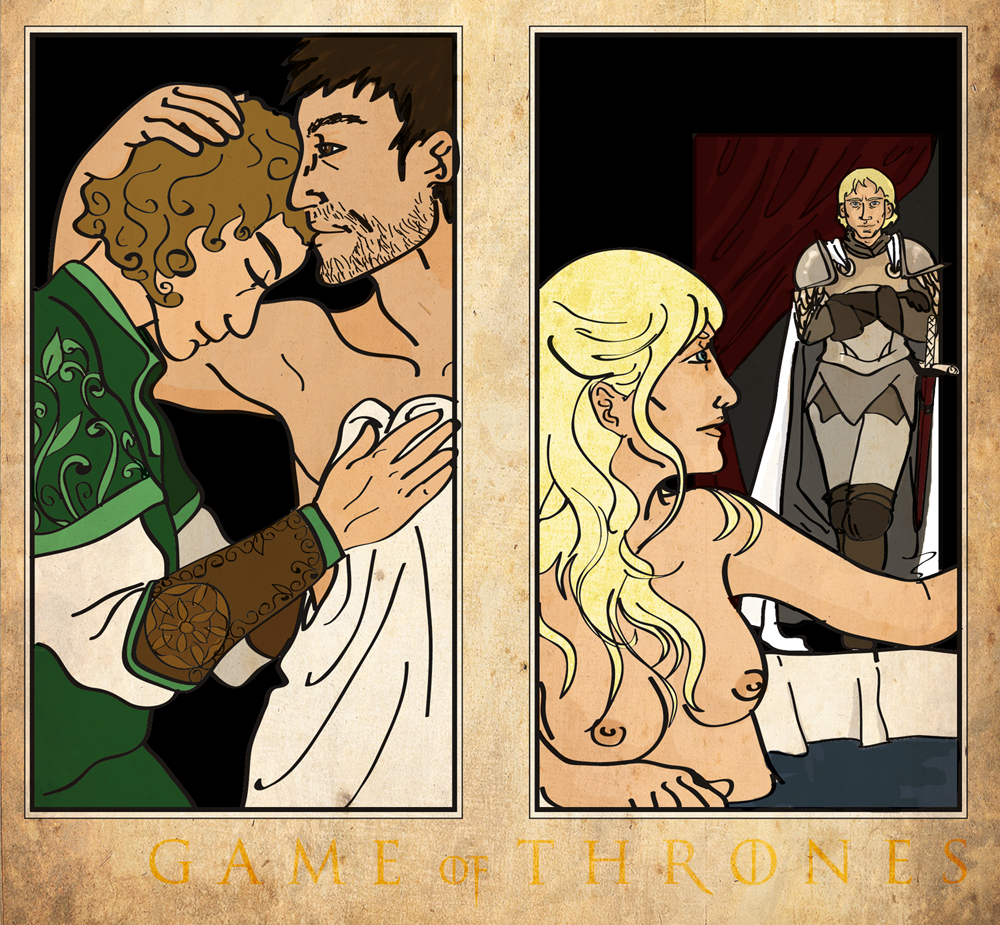 Rule34 – If it exists, there is porn of it / cersei lannister, jaime lannister, loras tyrell, renly baratheon / 20765