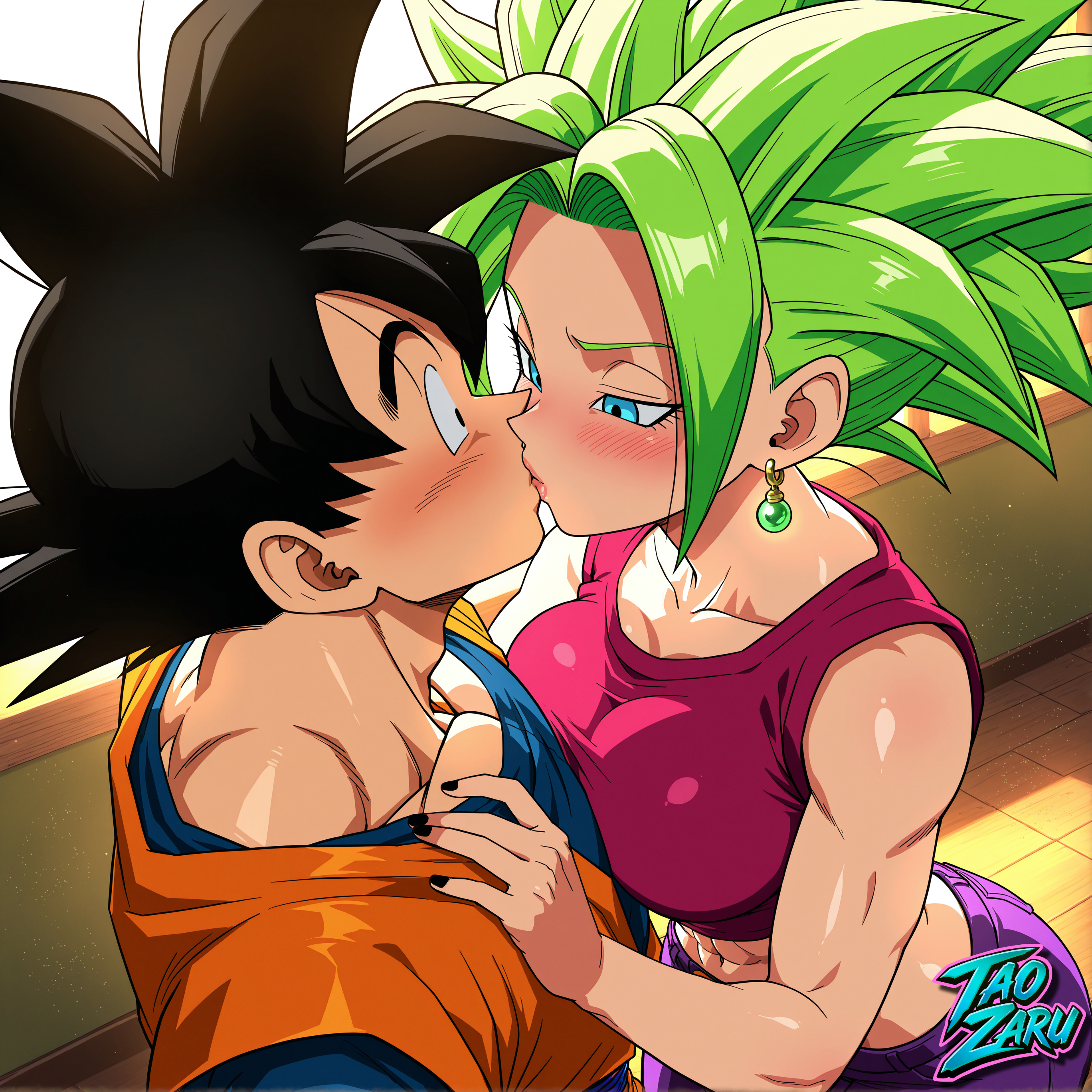 Rule34 – If it exists, there is porn of it / goku, kefla / 8640247