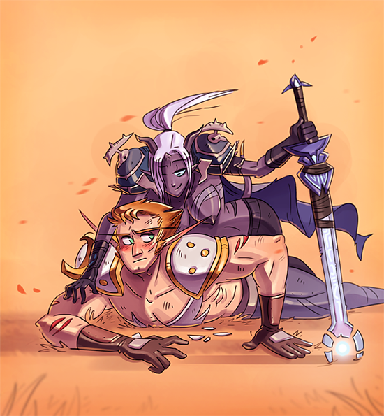 Rule34 – If it exists, there is porn of it / blood elf, draenei / 21106