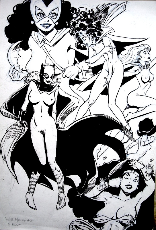 Rule34 – If it exists, there is porn of it / will meugniot, barbara gordon, batgirl, batwoman, mary marvel, supergirl, wonder woman / 21149