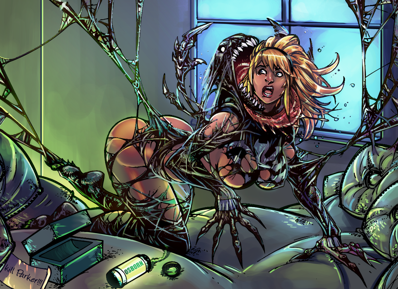 Rule34 – If it exists, there is porn of it / gwen stacy, she-venom, venom / 21154