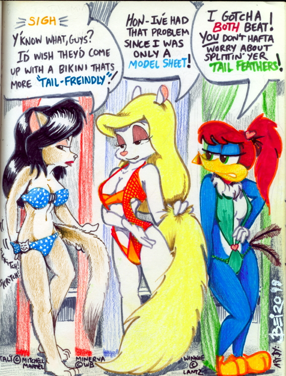 Rule34 – If it exists, there is porn of it / marmelmm, minerva mink, winnie woodpecker, woody woodpecker / 21161
