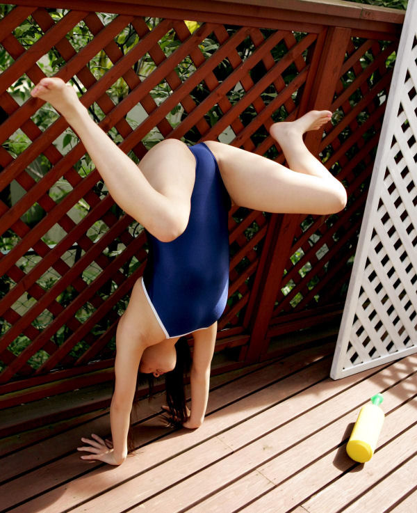 photo (medium), tagme, asian, contortion, feet, flexible, swimsuit, yoga