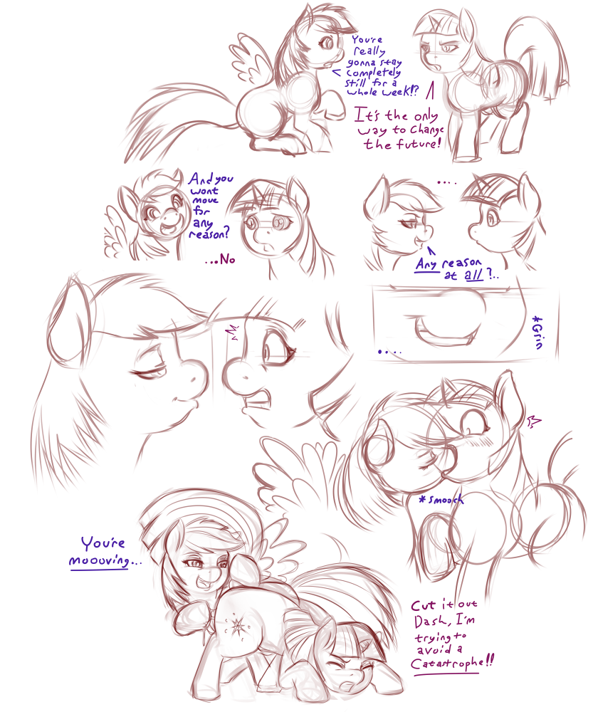Rule34 – If it exists, there is porn of it / infinityplus1, rainbow dash (mlp), twilight sparkle (mlp) / 21365