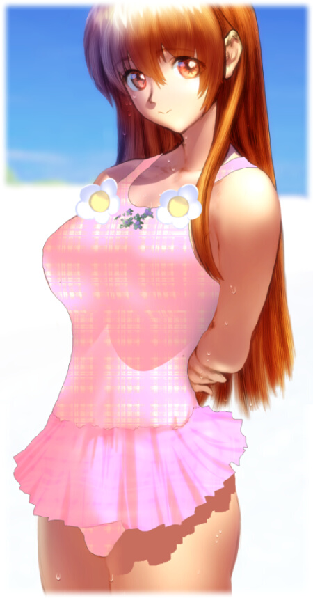 kasumi (doa), dead or alive, artist request, tagme, 1girl, female focus, solo, swimsuit