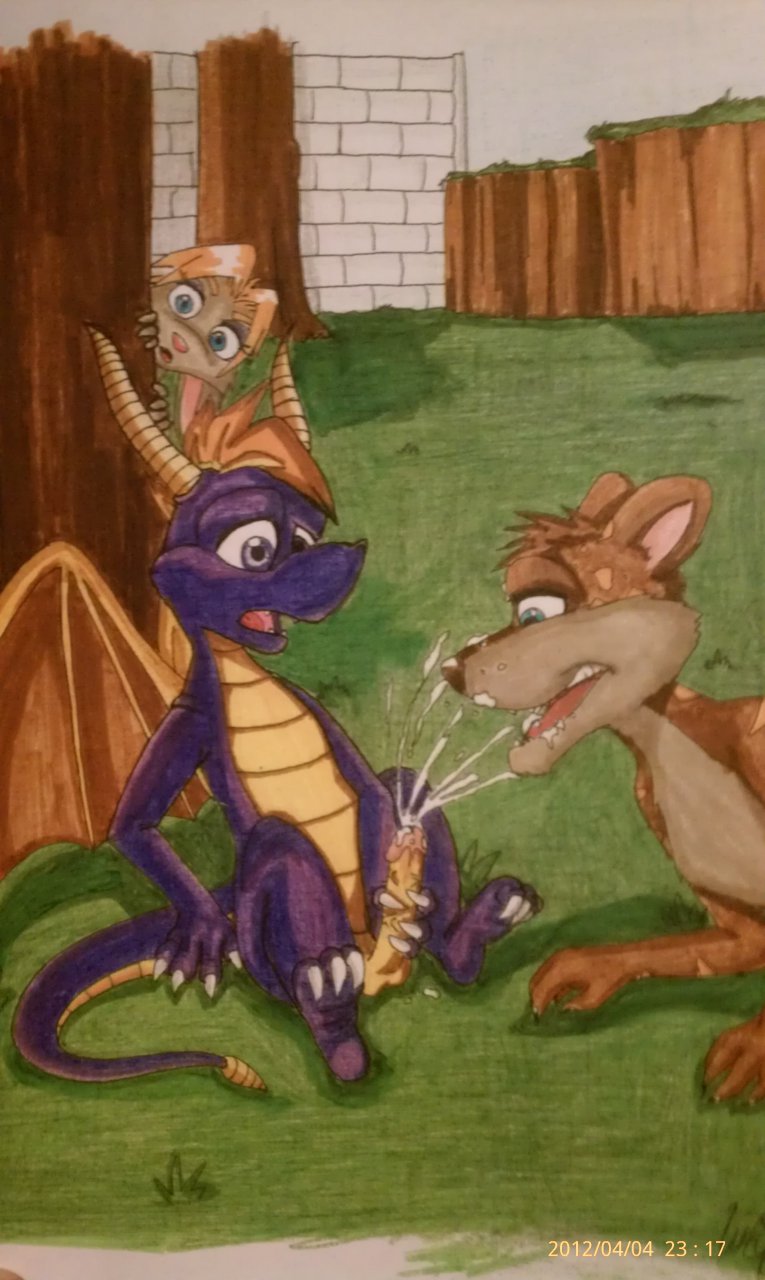 Rule34 – If it exists, there is porn of it / bianca (spyro), hunter (spyro), spyro / 21414