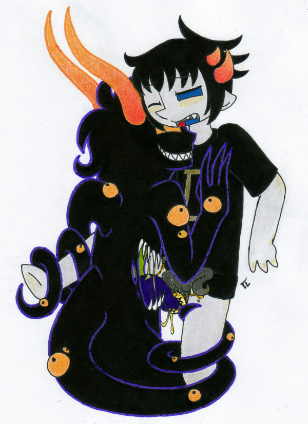 Rule34 – If it exists, there is porn of it / pandemoniumincarnate, gamzee makara, sollux captor / 21539