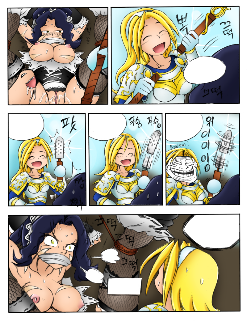 Rule34 – If it exists, there is porn of it / kimmundo, garen, luxanna crownguard, nidalee / 21570