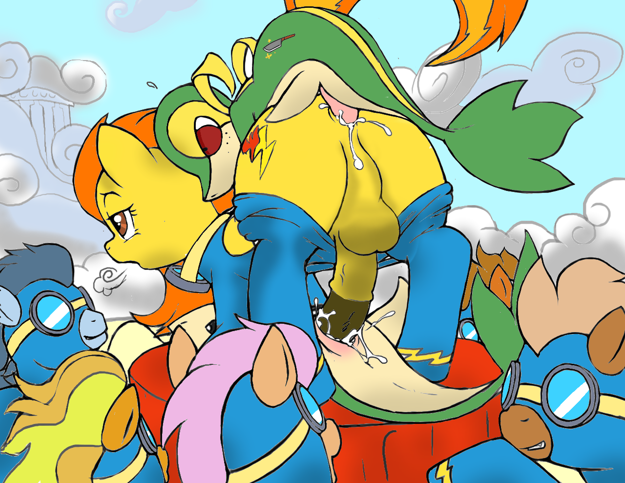 Rule34 – If it exists, there is porn of it / baginazard, snivy, spitfire, spitfire (mlp) / 21665