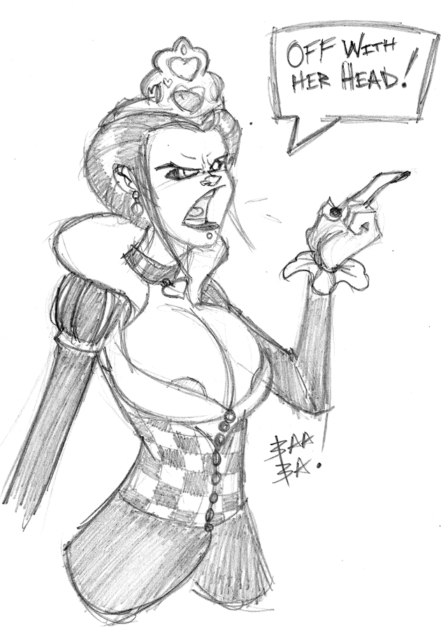 Rule34 – If it exists, there is porn of it / 2beansoup, queen of hearts (alice in wonderland) / 21751