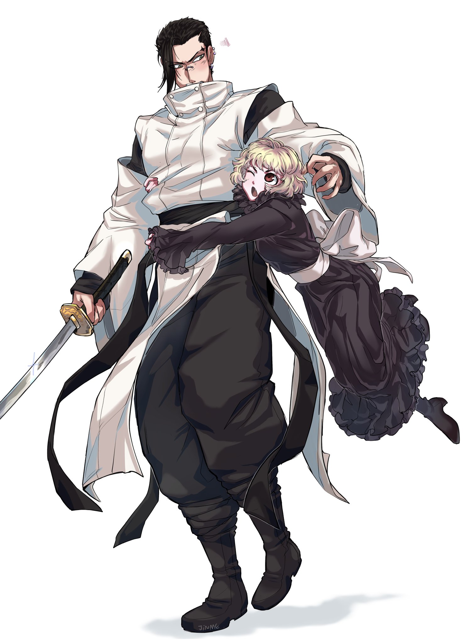 toto, kuguri (kagurabachi), toto (kagurabachi), kagurabachi, highres