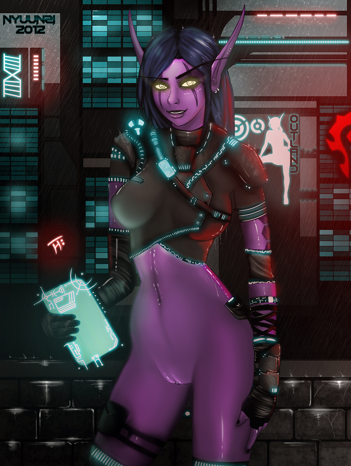 Rule34 – If it exists, there is porn of it / nyuunzi, night elf / 21872