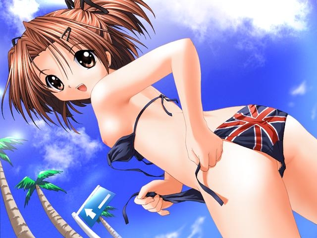 tagme, swimsuit, union jack