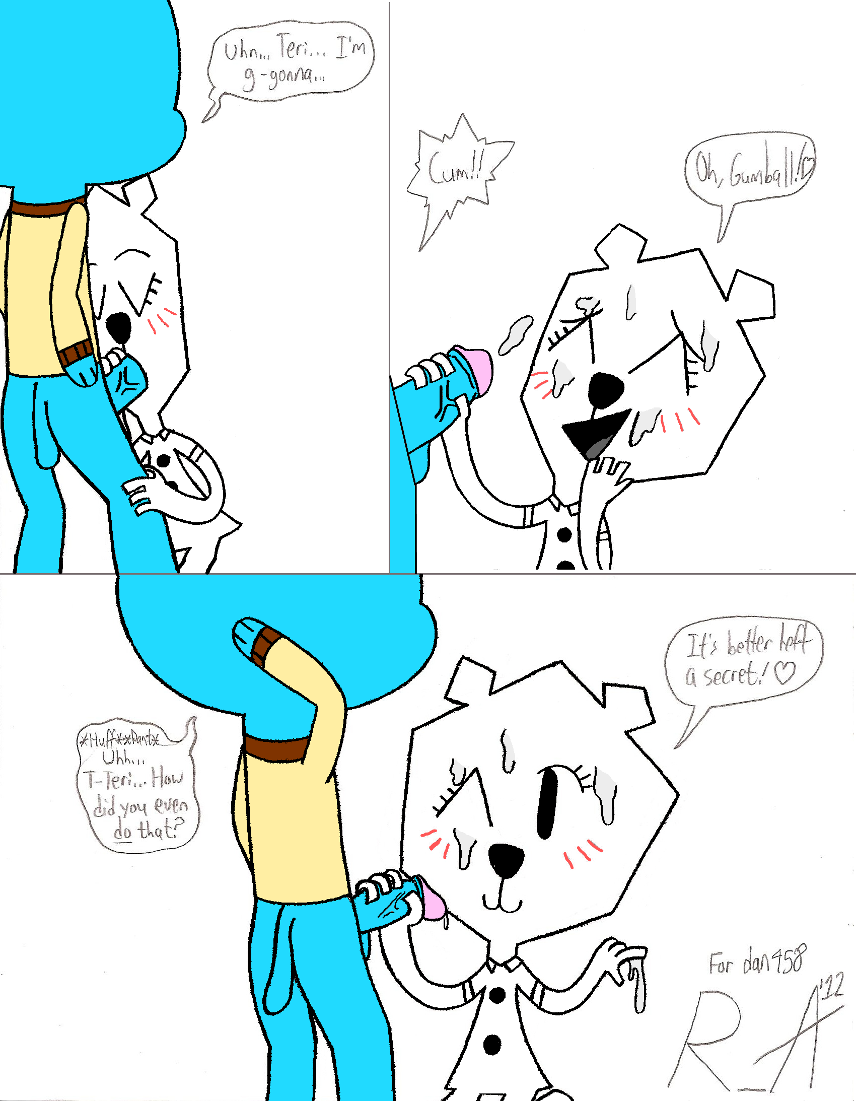 Rule34 – If it exists, there is porn of it / random anon, gumball watterson, teri / 22050