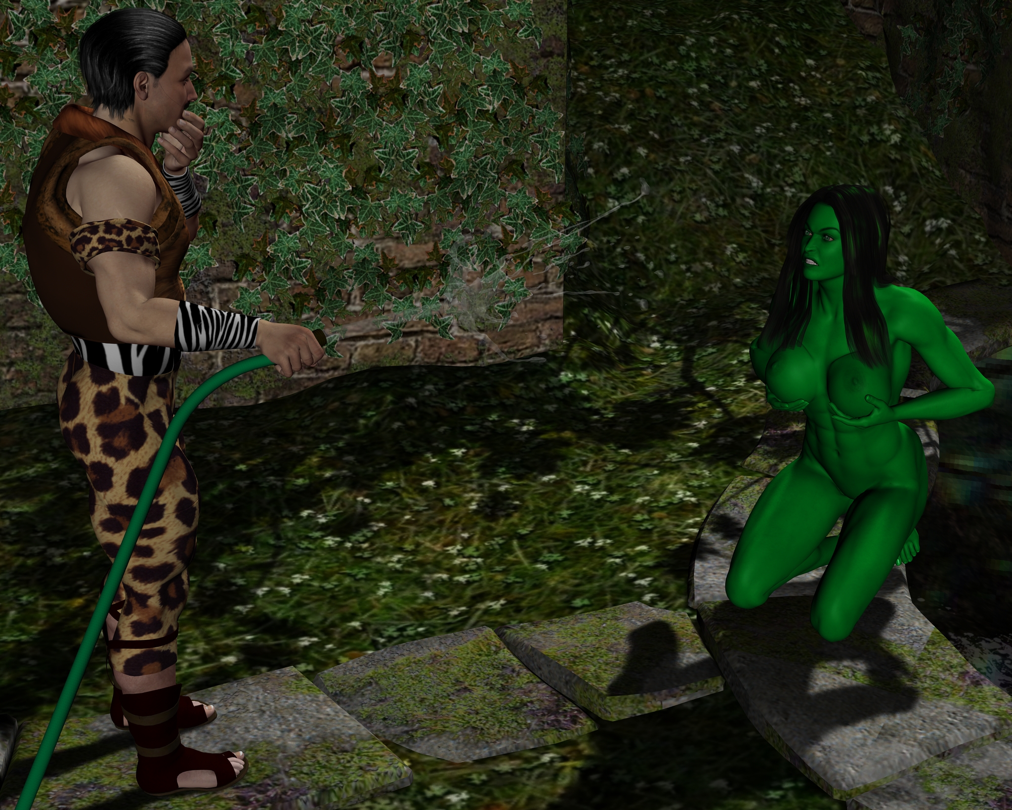 Rule34 – If it exists, there is porn of it / kraven the hunter, she-hulk / 22108