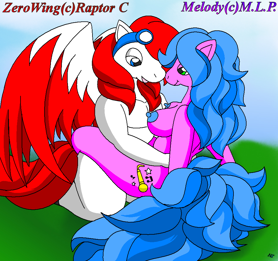 Rule34 – If it exists, there is porn of it / pandafox, raptor c, melody (mlp), original character, zerowing / 22165