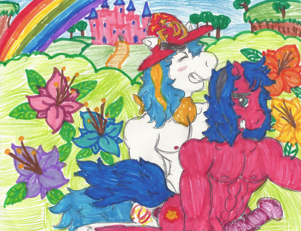 Rule34 – If it exists, there is porn of it / deerdigger1989, chief, fireball (mlp) / 22174