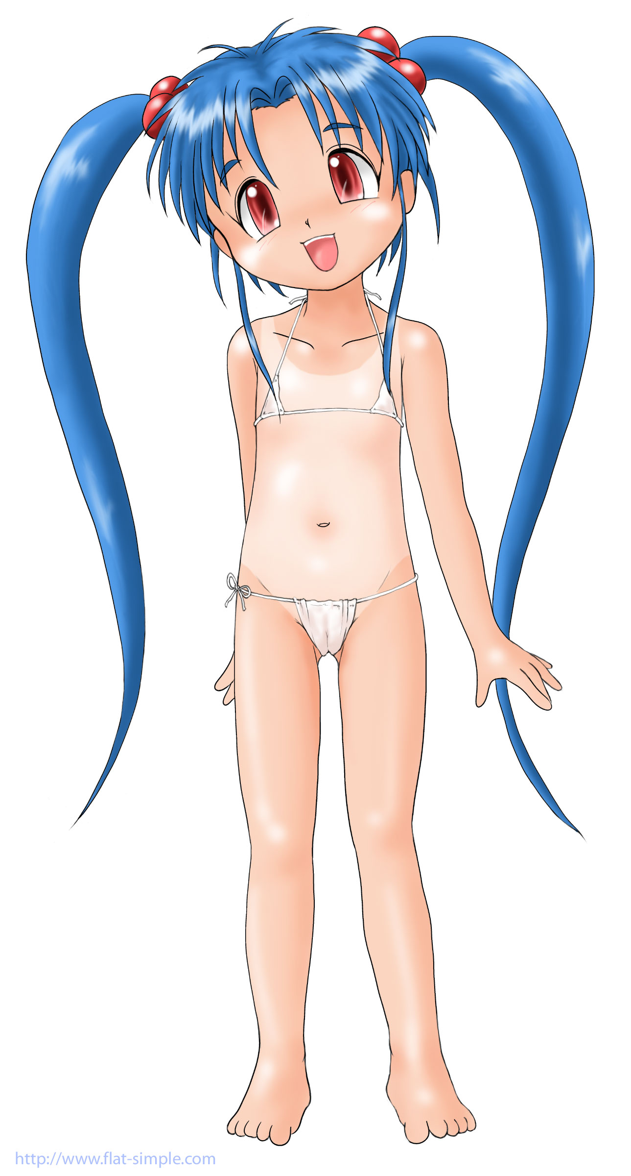 masaki sasami jurai, tenchi muyou!, absurdres, highres, swimsuit