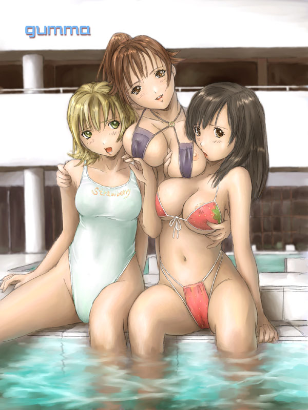 tagme, swimsuit, yuri